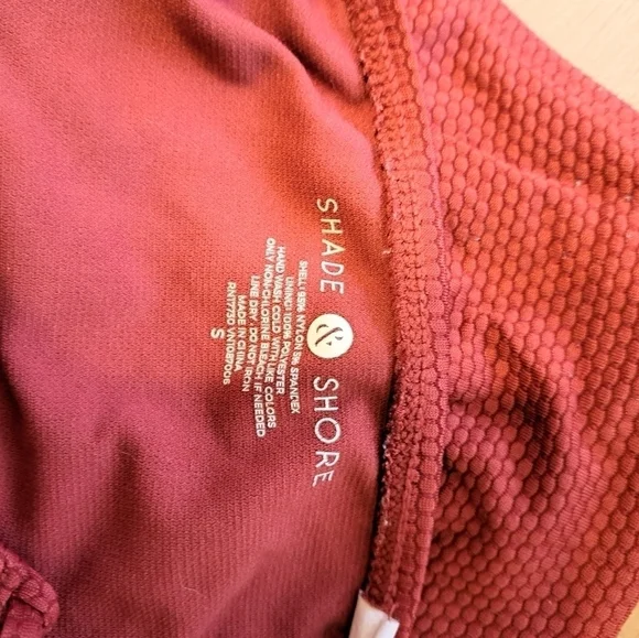 Shade & Shore Red High Waist Bikini Tie Small - Picture 7 of 8